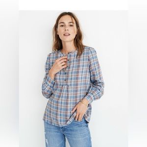 Madewell Leysfield Popover Shirt